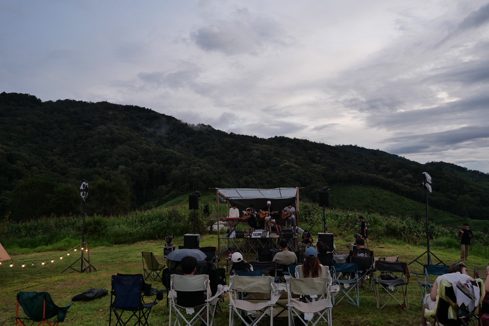 ผลงานการติดตั้งเครื่องเสียงคอนเสิร์ตภูมิมินทร์